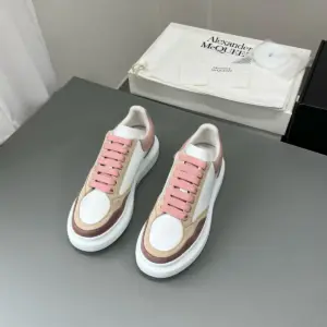 Black leather sneakers, view 5