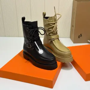Buckle Boots in Brown placeholder image