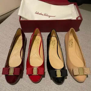 Buckle brown leather flats, view 3