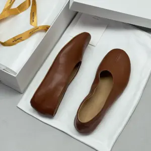 Burgundy leather loafers, view 5