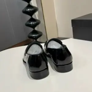 Patent leather loafers, view 4