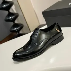 Men's Derby Shoes in Black placeholder image