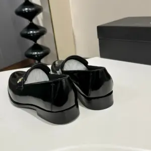 Patent leather derby shoes, view 5
