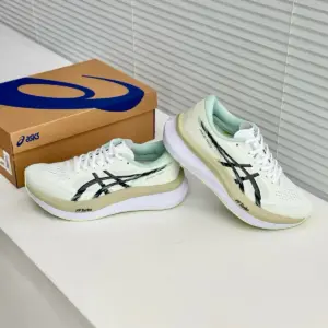 Retro black knit sneakers, view 2