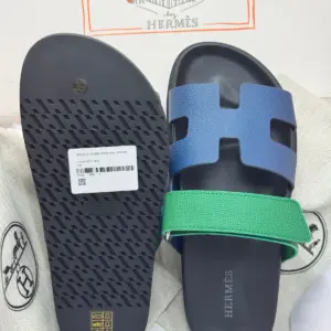 Tan leather sandals, view 2